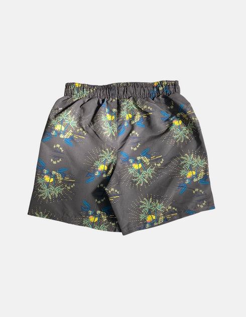 Men swim shorts dark green FM